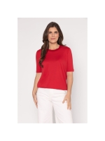 Sarto Fashion Blouson O-neck r255 deep red