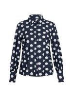 Studio Anneloes Rensje polkadot blouse 6914 darkblue/kit