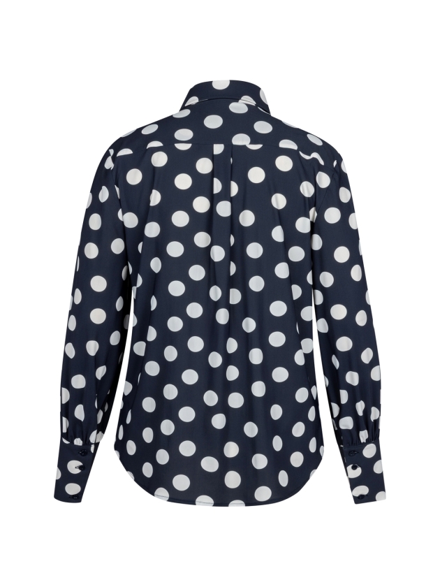 Studio Anneloes Rensje polkadot blouse 6914 darkblue/kit