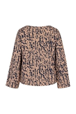 Studio Anneloes Ilja block top 2269 latte/dark blue