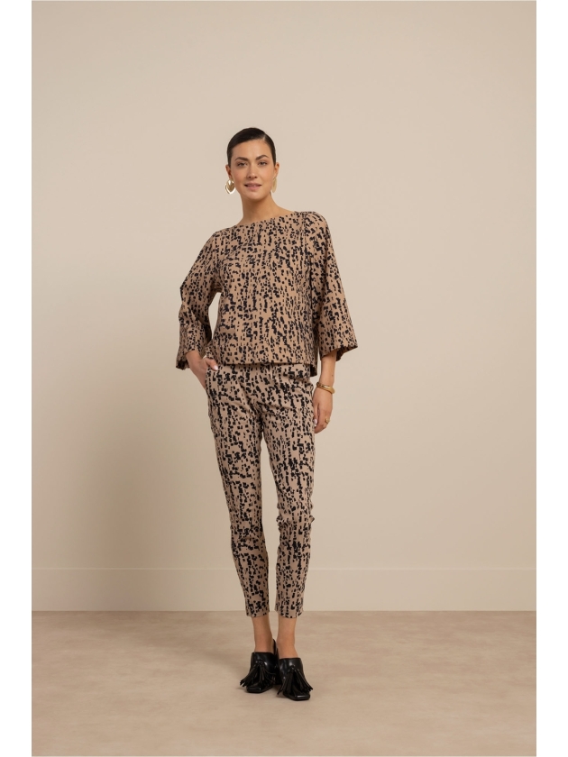 Studio Anneloes Ilja block top 2269 latte/dark blue