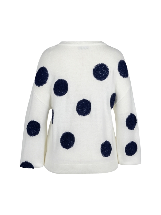 Studio Anneloes Eliza dot pullover 1469 kit/dark blue