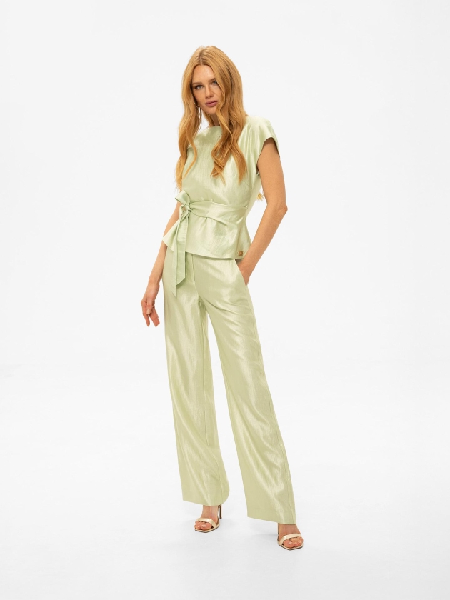 Nikkie Porlamar Pants 6959 Aloe Vera