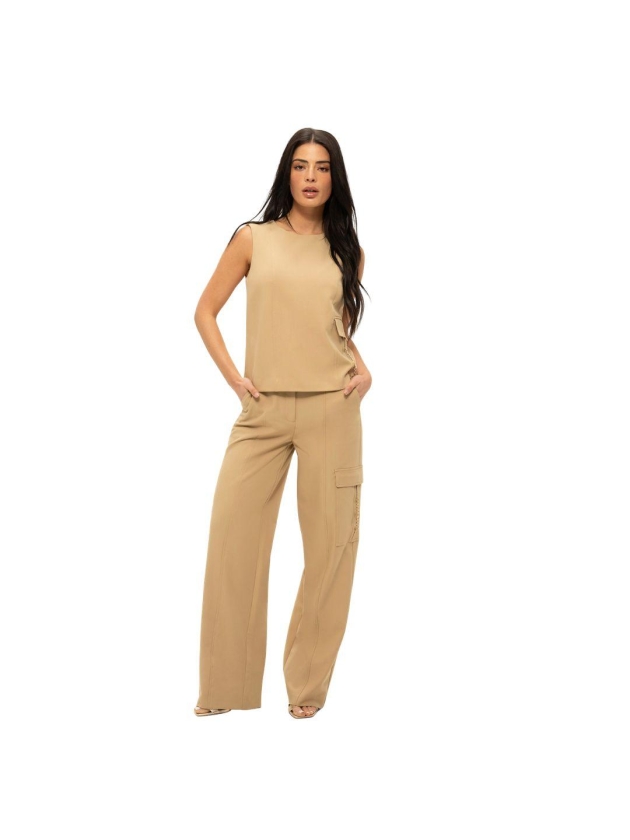 Nikkie Parlo Pants 2593 Travertine