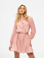 Nikkie Pragues Leopard Dress 4023 Blush