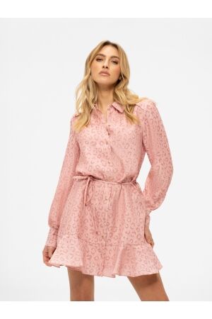 Nikkie Pragues Leopard Dress 4023 Blush