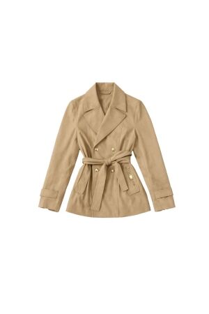 Nikkie Pampanga Coat 2593 Travertine