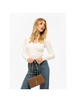 Nikkie Ann Suede Bag 5506 Walnut