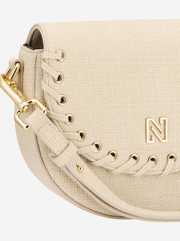 Nikkie Pelano Lace-up Shoulderbag 2001 Cream