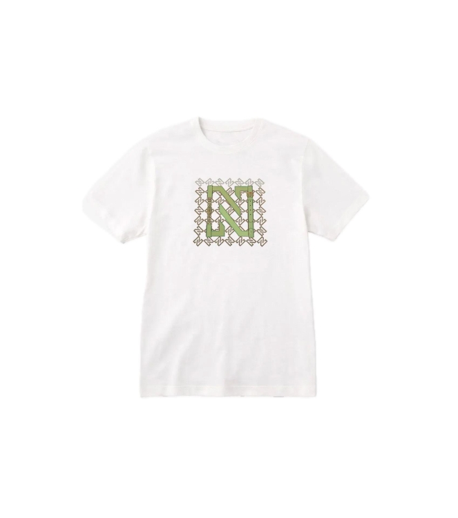 Nikkie N Chain T-Shirt 1109 Star White/Aloe Vera