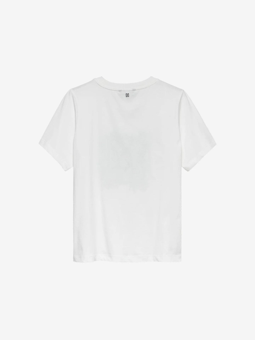 Nikkie N Chain T-Shirt 1109 Star White/Aloe Vera