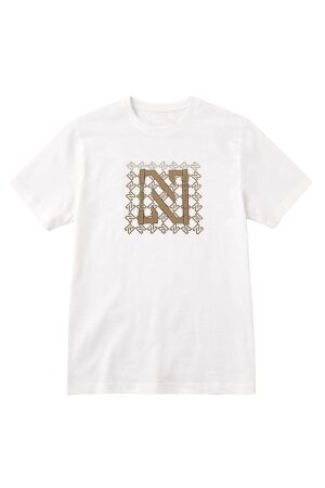 Nikkie N Chain T-Shirt 1112 Star White/Blush