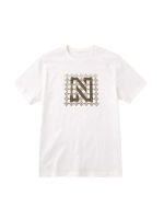 Nikkie N Chain T-Shirt 1105 Star White/Travertine