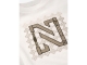 Nikkie N Chain T-Shirt 1105 Star White/Travertine