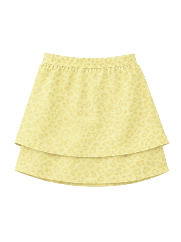 Nikkie Pragues Leopard Skirt 3996 Lemonade