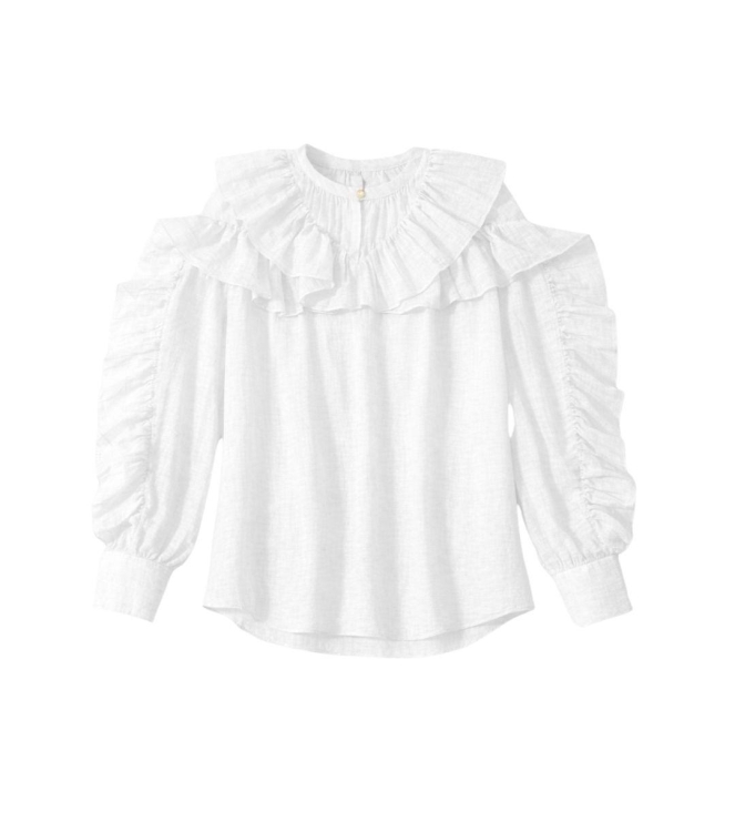 Nikkie Pharr Blouse 1027 Star White