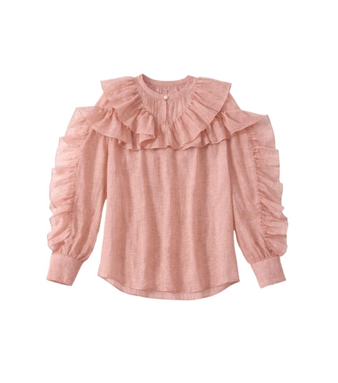 Nikkie Pharr Blouse 4023 Blush