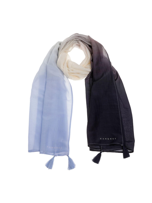 Xandres SCARF_GRADIENT_PRI 8800 navy