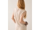 Summum Woman Top Linen look 702 Pebble beige