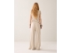 Summum Woman Trouser Linen look 702 Pebble beige