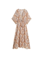 Summum Woman Dress Art deco print 120 Multicolour