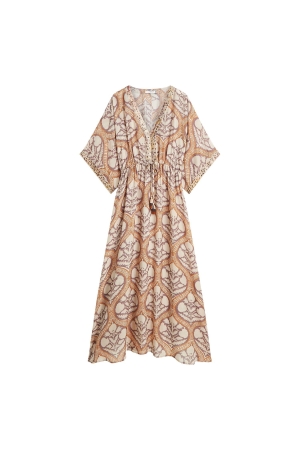 Summum Woman Dress Art deco print 120 Multicolour