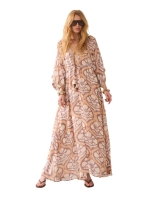 Summum Woman Dress Art deco print 120 Multicolour