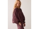 Summum Woman Blouse Ramie 334 Deep fig