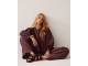 Summum Woman Blouse Ramie 334 Deep fig
