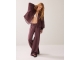 Summum Woman Blouse Ramie 334 Deep fig