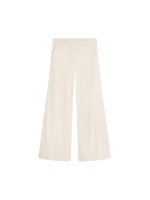 Summum Woman Trousers long Cotton stretch 115 Off White