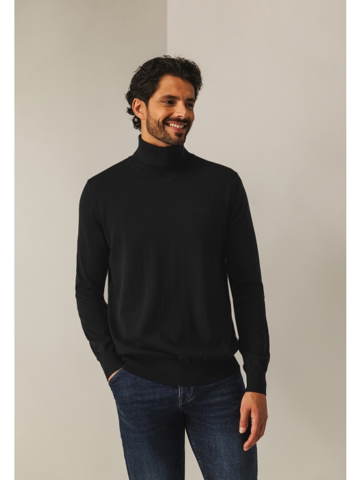 State of Art Pullover Col Plain 5900 donkerblauw