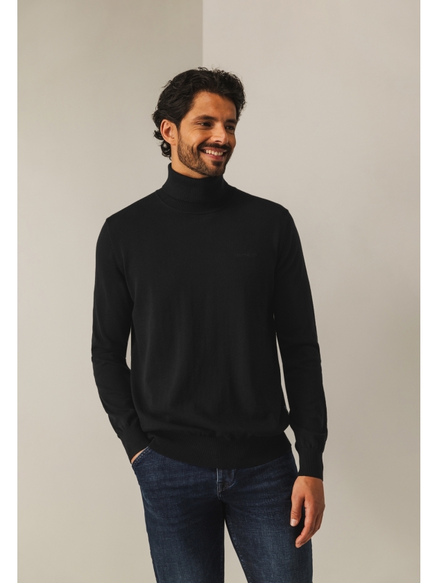 State of Art Pullover Col Plain 5900 donkerblauw