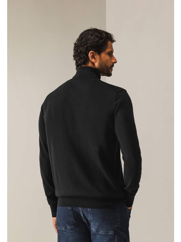 State of Art Pullover Col Plain 5900 donkerblauw