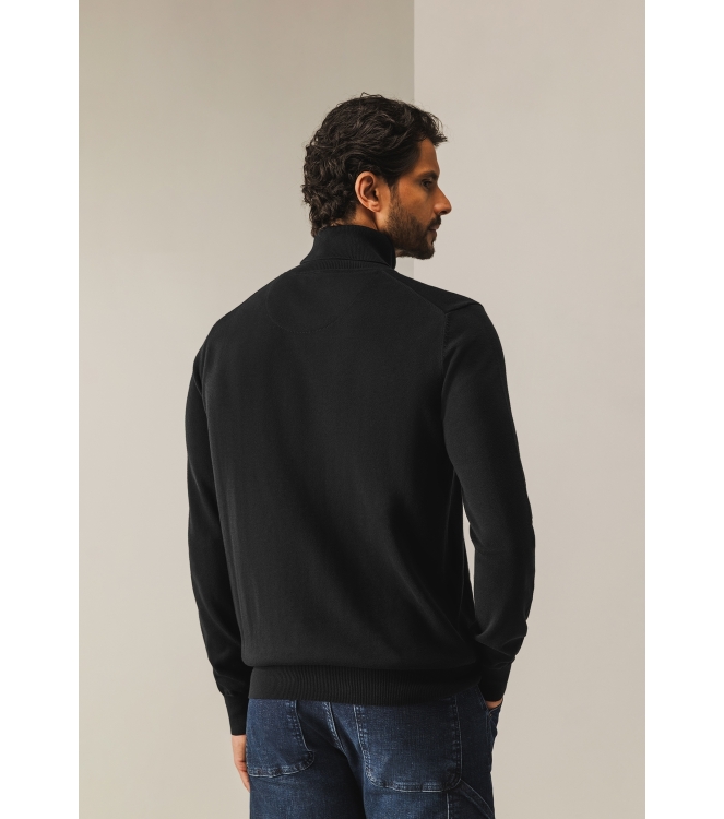 State of Art Pullover Col Plain 5900 donkerblauw