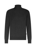 State of Art Pullover Col Plain 9800 Donkerantraciet