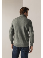 State of Art Pullover Col Plain 5688 Grijsblauw