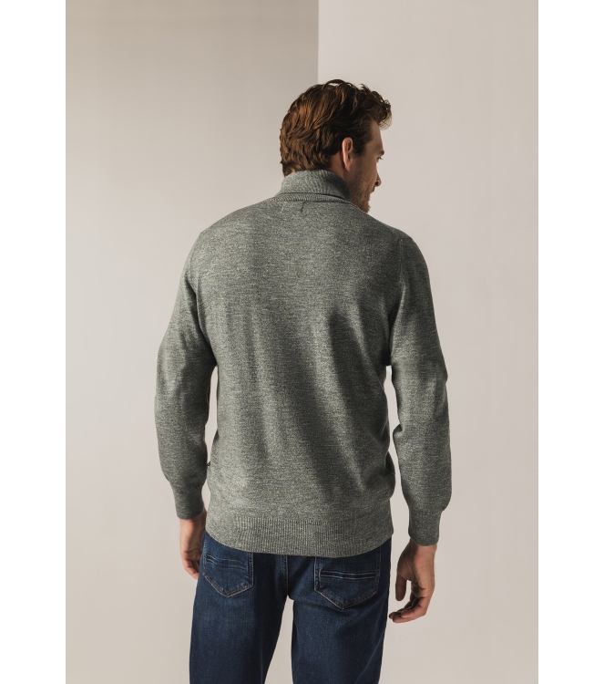 State of Art Pullover Col Plain 5688 Grijsblauw