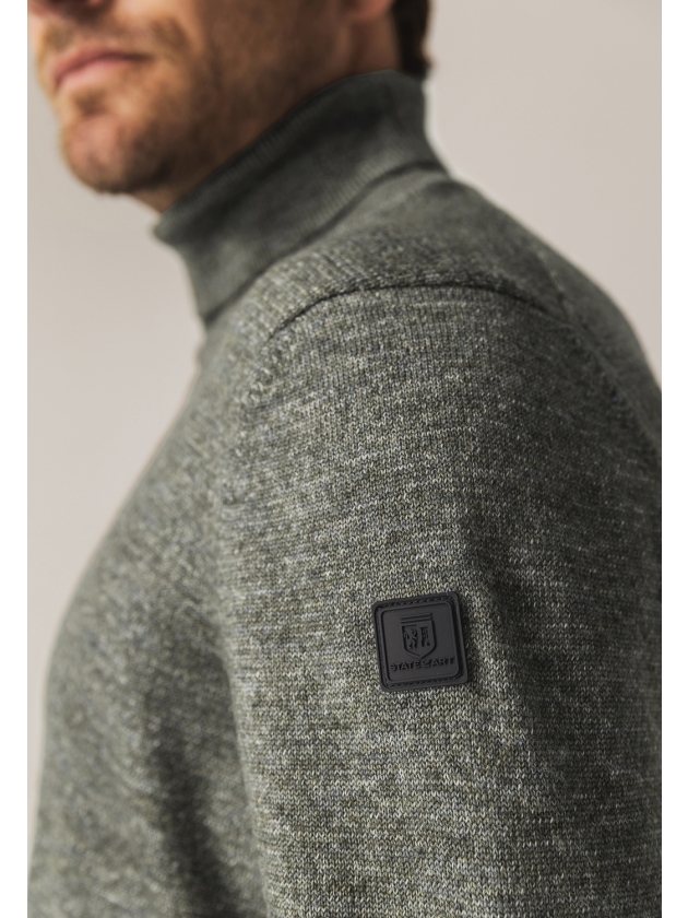 State of Art Pullover Col Plain 5688 Grijsblauw