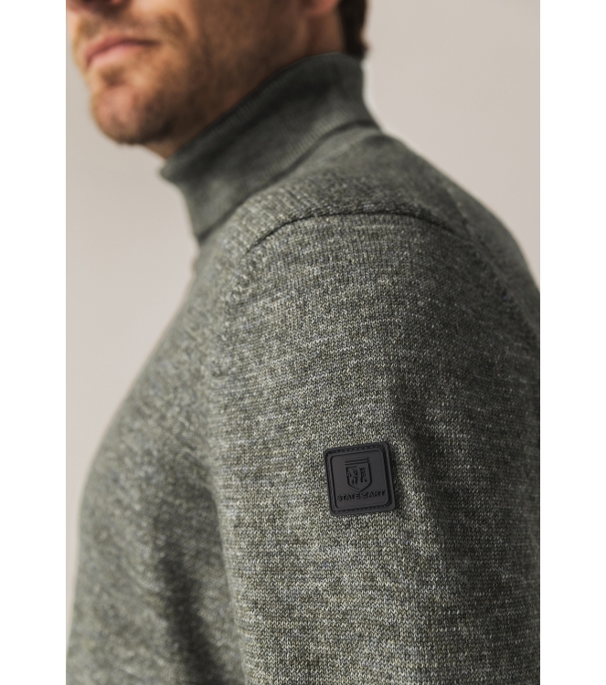 State of Art Pullover Col Plain 5688 Grijsblauw