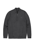Butcher of Blue Clifden Halfzip 913 black melange