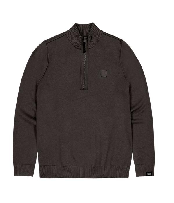 Butcher of Blue Clifden Halfzip 694 topaz brown