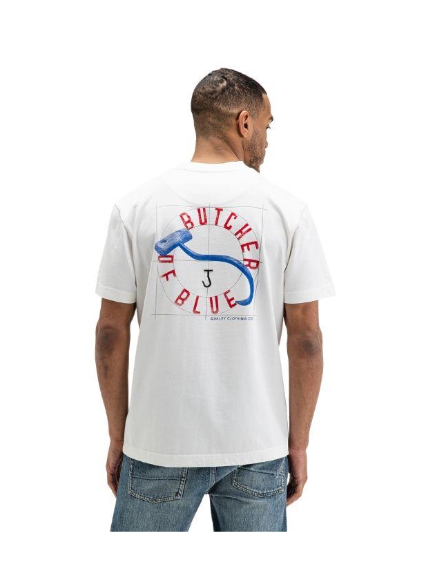 Butcher of Blue Vintage Hook Loose Tee 112 titan white