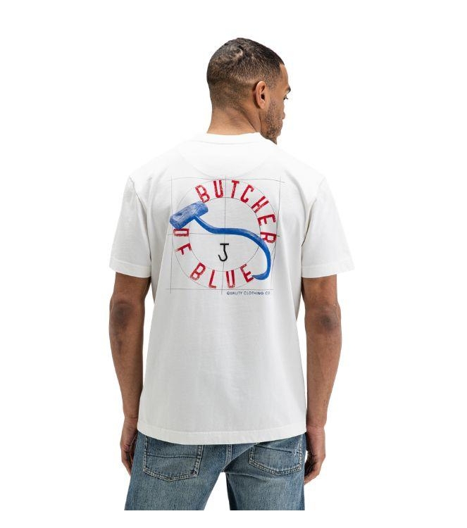 Butcher of Blue Vintage Hook Loose Tee 112 titan white