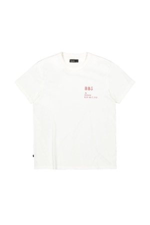 Butcher of Blue Classic BB Hook Tee 112 titan white