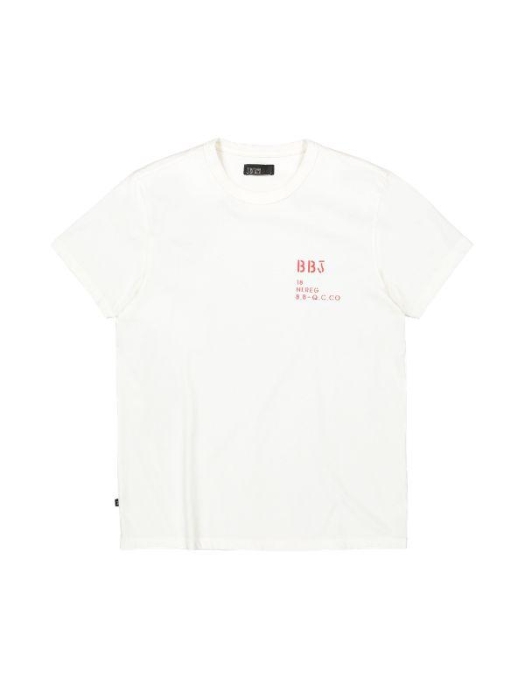 Butcher of Blue Classic BB Hook Tee 112 titan white