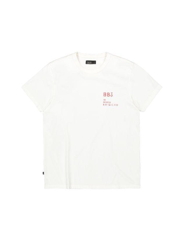 Butcher of Blue Classic BB Hook Tee 112 titan white