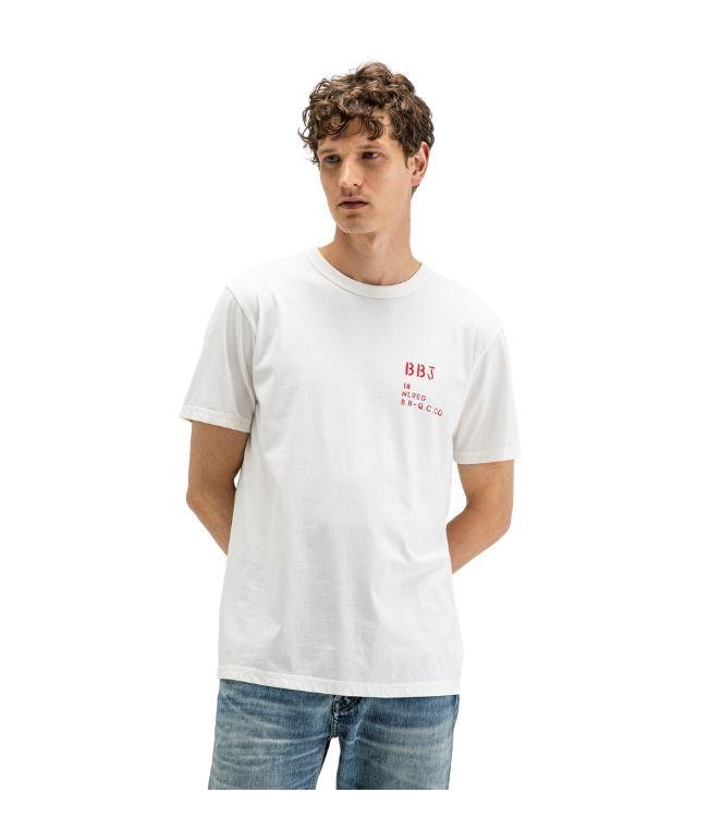 Butcher of Blue Classic BB Hook Tee 112 titan white