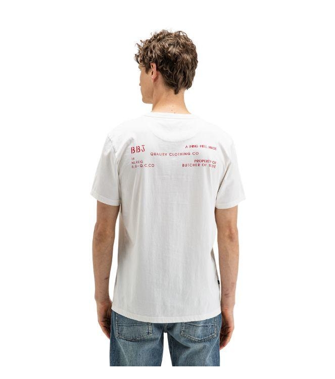 Butcher of Blue Classic BB Hook Tee 112 titan white