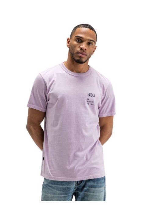 Butcher of Blue Classic BB Hook Tee 848 lt. violet purple